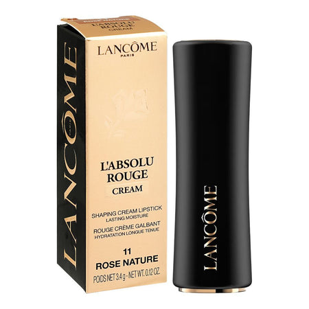 Lancome Paris L'Absolu Rouge Cream Lipstick, 3.4g, 11 Rose Nature - Image 2