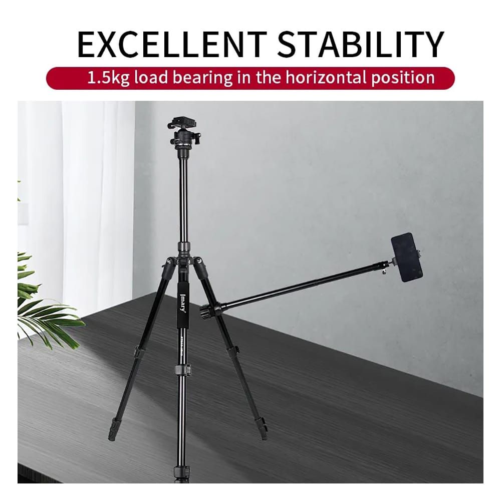 Jmary Extension Arm Stand (13.7" - 23.6" Height) For DSLR, Cameras & Mobiles, MT-21 - Image 3