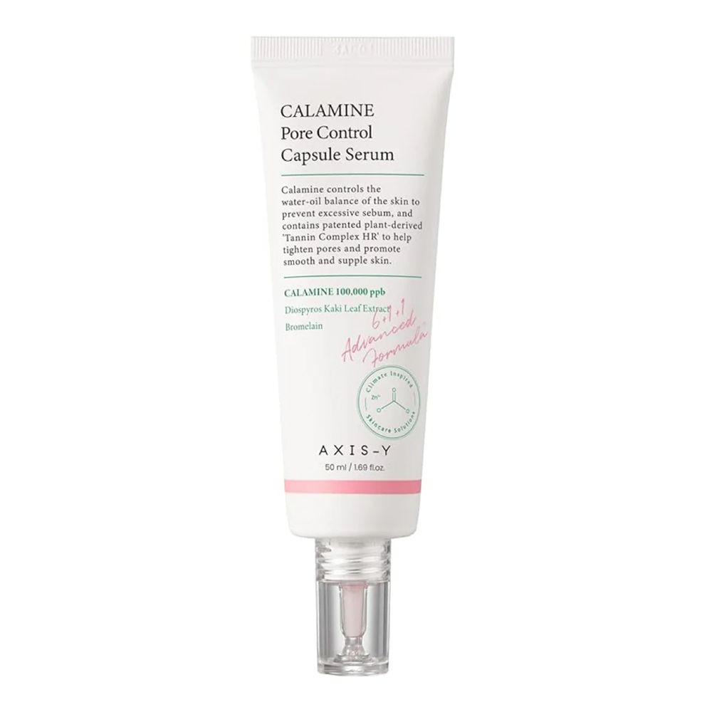 Axis-Y Calamine Pore Control Capsule Serum, Pore Minimizer & Tightening, For All Skin Types, 50ml - Main Image