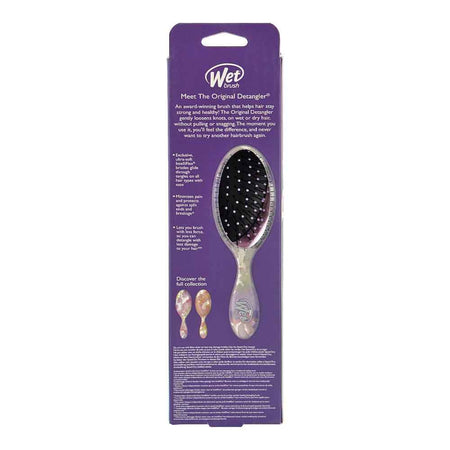Wet Brush Original Detangler Hair Brush, Water Color Tie Dye-Iris, BWR830WATIR - Image 2