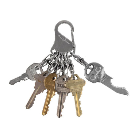 Nite Ize S-Biner Key Rack Locker, Stainless Steel Keychain Accessories & Organizers, KLK-11R3 - Image 3