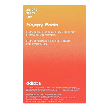 Adidas Vibes Happy Feels, Eau de Parfum, For Men & Women, 100ml - Image 6