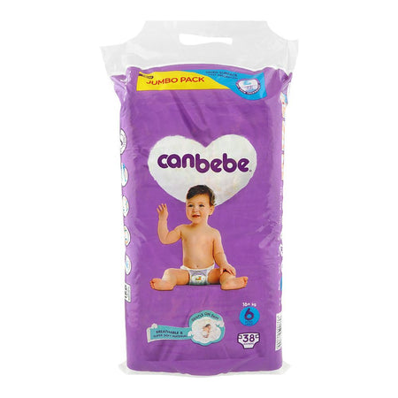 Canbebe Baby Diapers Jumbo, Extra Large, No.6, 16+kg, 38-Pack - Main Image