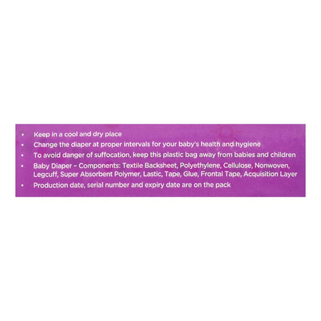 Canbebe Baby Diapers Jumbo, Extra Large, No.6, 16+kg, 38-Pack - Image 4