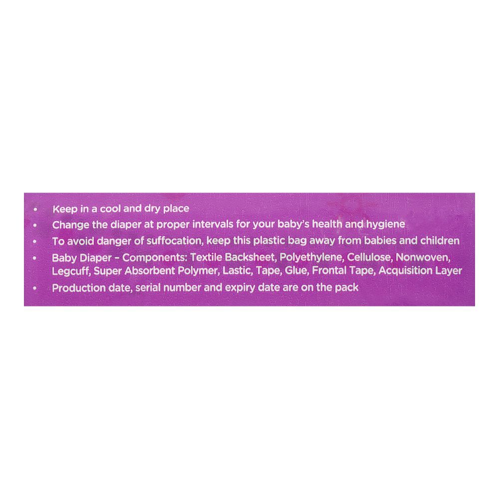 Canbebe Baby Diapers Jumbo, Extra Large, No.6, 16+kg, 38-Pack - Image 4