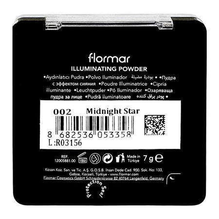 Flormar Illuminating Powder, 7g, 002 Midnight Star - Image 3