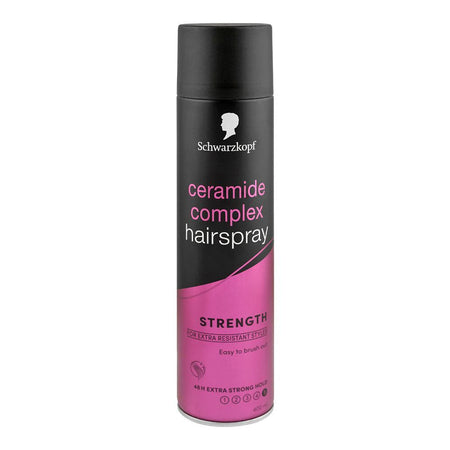 Schwarzkopf Ceramide Complex Hair Spray, 48H Extra Strong Hold, 400ml - Main Image