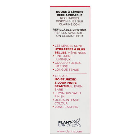 Clarins Paris Joli Rouge Satin Lipstick, 3.5g, 787 Camellia Nude - Image 3