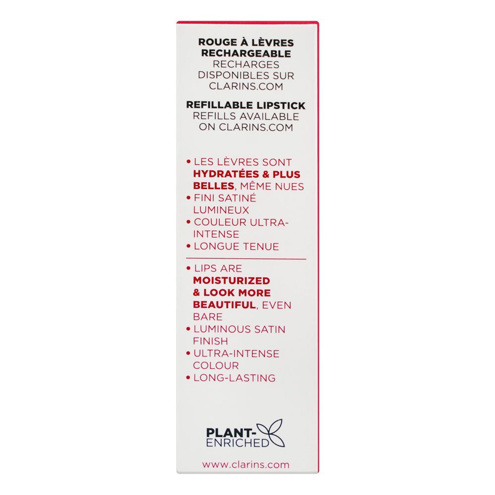 Clarins Paris Joli Rouge Satin Lipstick, 3.5g, 787 Camellia Nude - Image 3