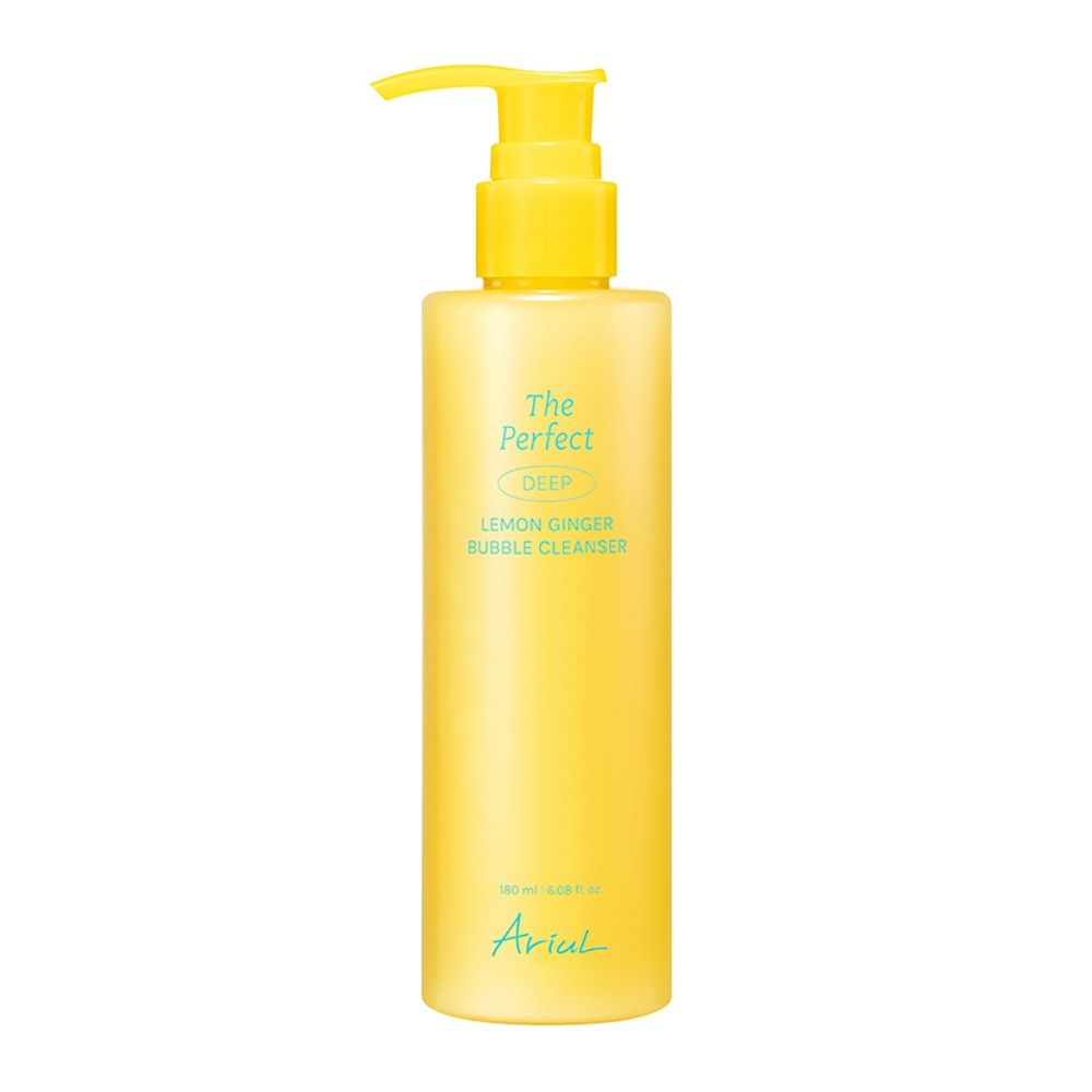Ariul The Perfect Deep Lemon Ginger Bubble Cleanser, Glycerin, Niacinamide, For All Types Of Skin, 180ml - Main Image