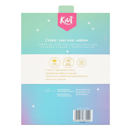 UBS Lapices De Color Pencils, 15-Colors, AX-160 - Image 2