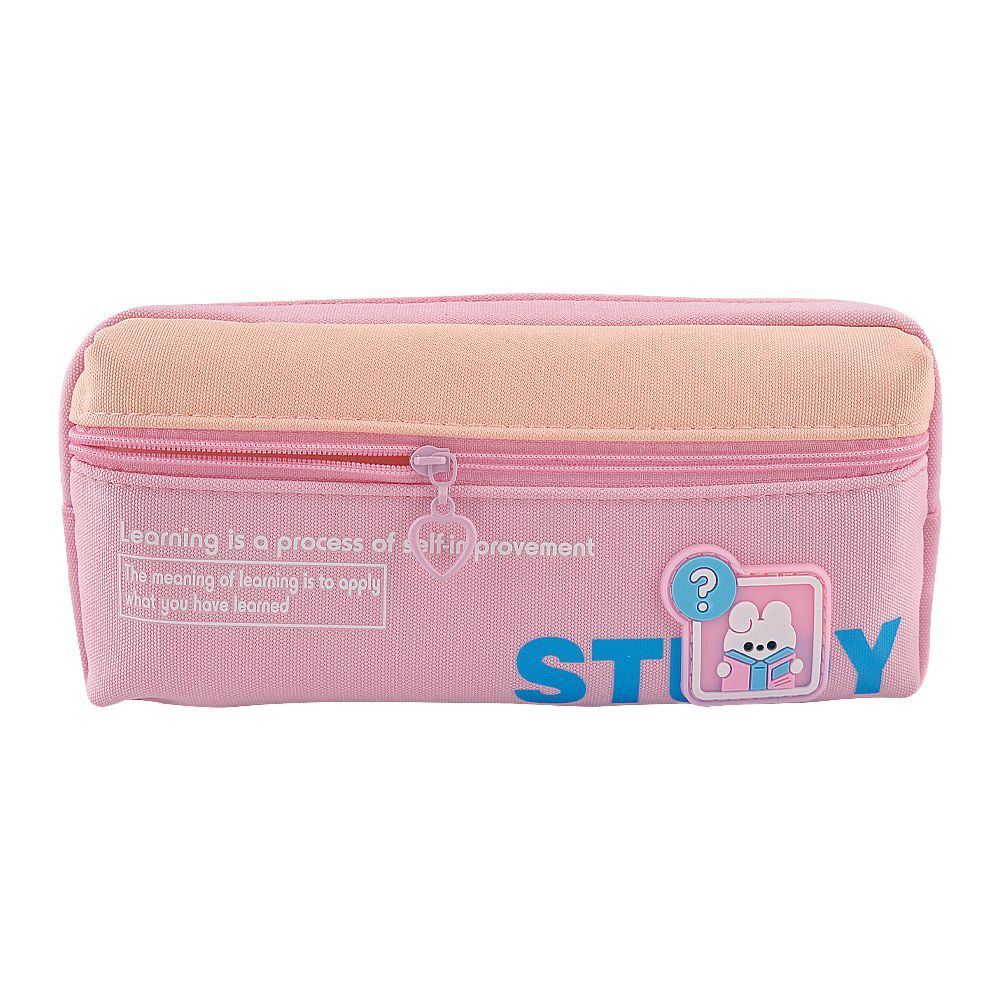 UBS Study Pencil Bag, Pink, A-2280 - Image 2