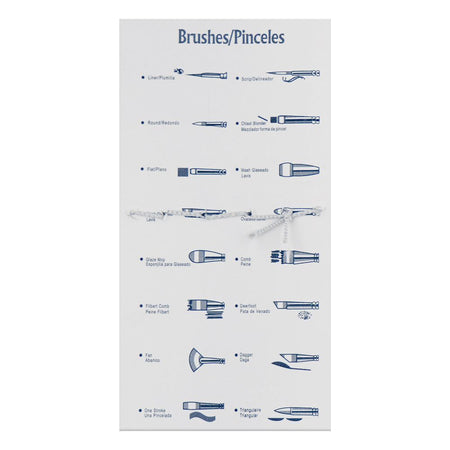 UBS Keep Smiling Paint Brush Set, 5-Pack, 6090F - Image 3