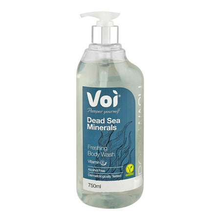 Voi Dead Sea Minerals Freshing Body Wash with Vitamin E, Alcohol Free, 750ml - Main Image
