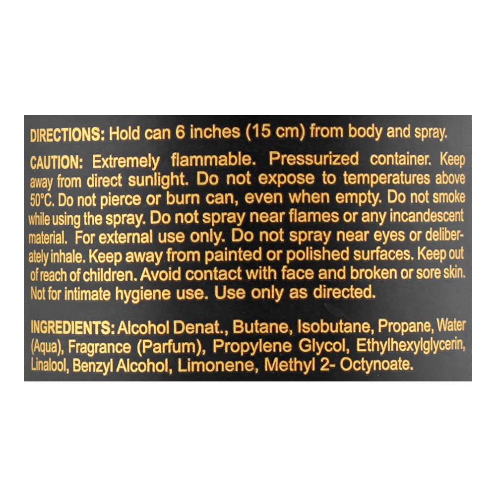Eternal Love Oud Raghba Body Spray, For Men & Women, 200ml - Image 3