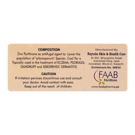 Faab Pharma Zeetar Medicated Soap Bar, For Dandruff & Eczema, 80g - Image 2