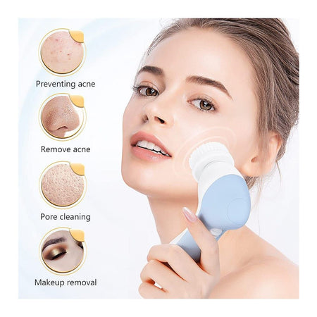 Showell 3in1 Beauty Care Massager, Facial Cleansing Brush, SA-2503 - Image 2
