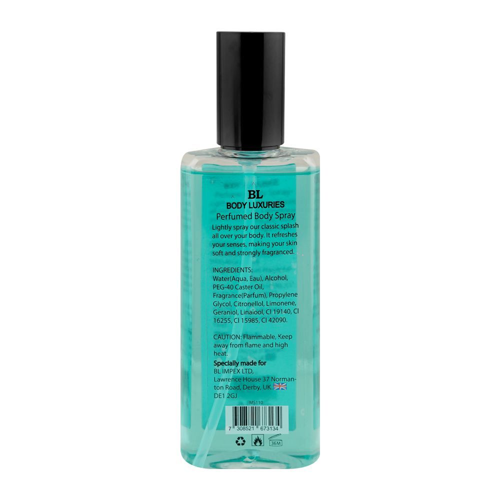Body Luxuries 360 Perfumed Body Spray, For Men, 200ml - Image 2