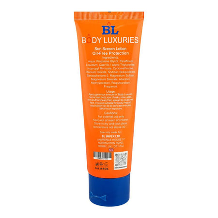 Body Luxuries Broad Spectrum Sunscreen Lotion, Oil-Free, SPF 80, 60g - Image 2