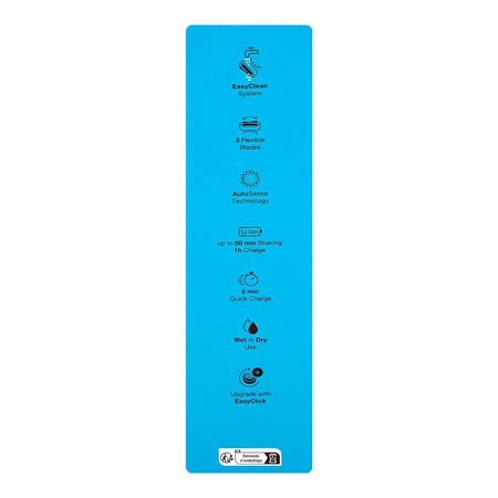 Braun Series 5 Wet & Dry Men Shaver, Black & Blue, 51-M1000S - Image 6