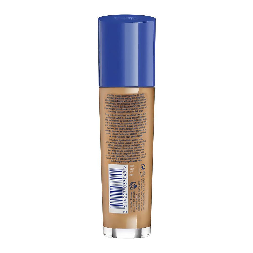 Rimmel Match Perfection Liquid Foundation, SPF 15, 30ml, 502 Caramel - Image 2