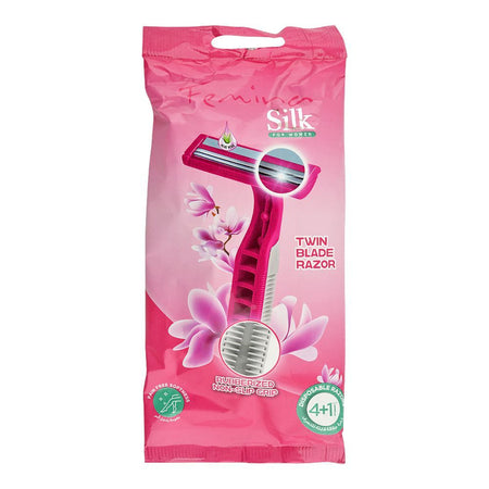 Treet Femina Silk Disposable Razor For Women, 5-Pack - Main Image