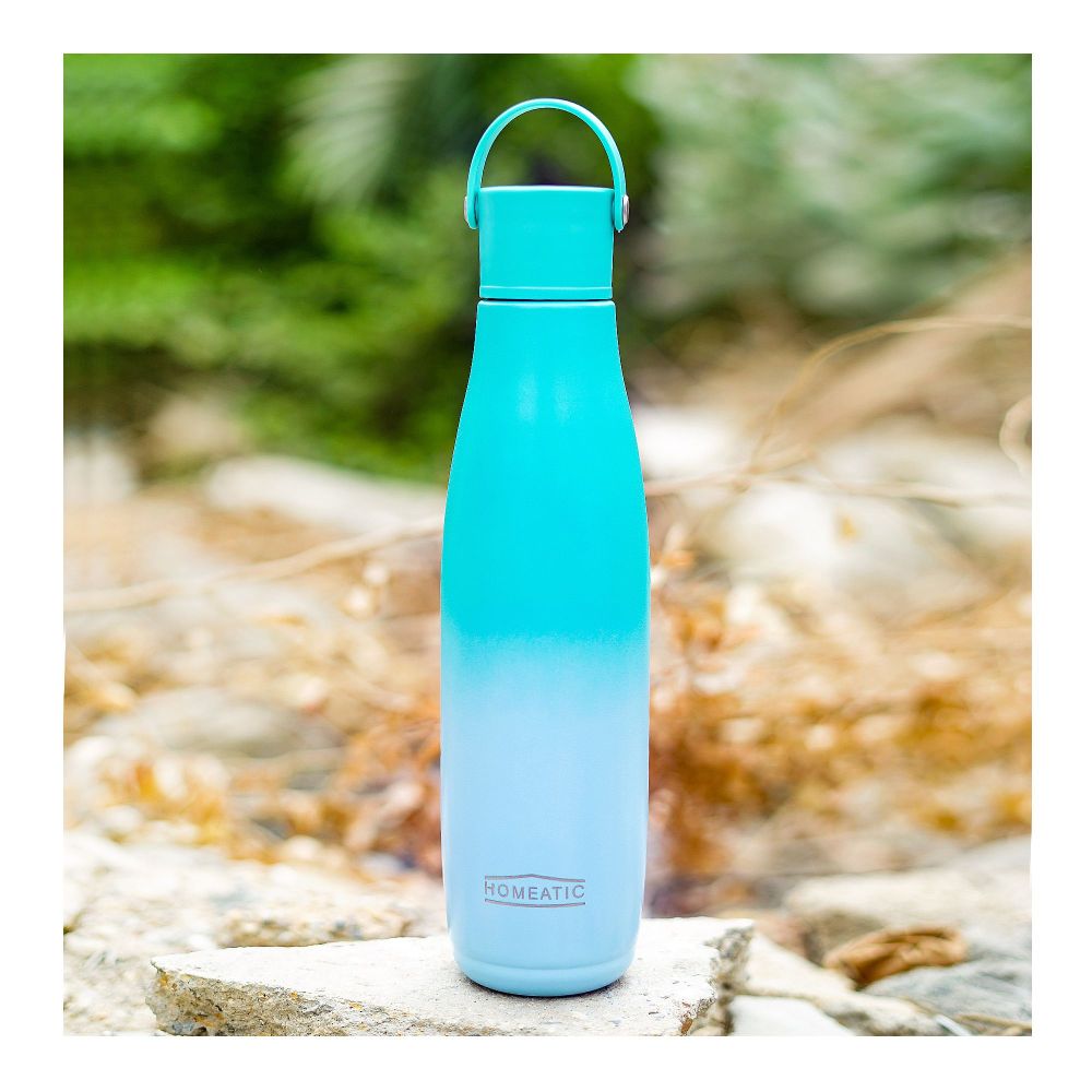 Homeatic Stainless Steel Water Bottle, 700ml, Blue, HKA-057 - Main Image