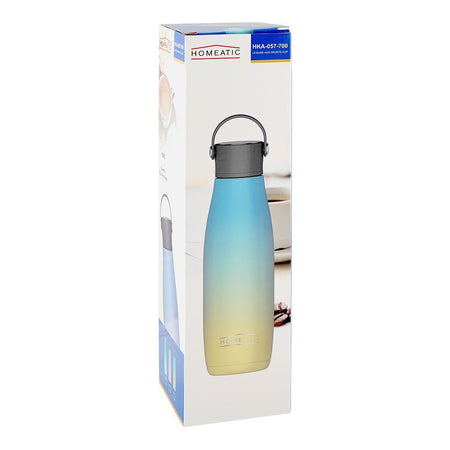 Homeatic Stainless Steel Water Bottle, 700ml, Yellow, HKA-057 - Image 3