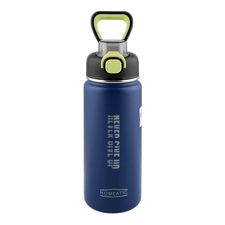 Homeatic Stainless Steel Water Bottle, 750ml, Blue, HKD-7070 - Image 2
