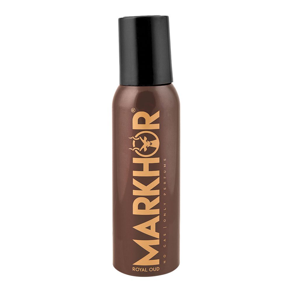 Markhor Blanc Royale Oud No Gas Body Spray, For Men, 120ml - Main Image