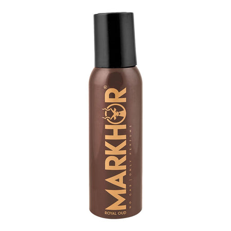 Markhor Blanc Royale Oud No Gas Body Spray, For Men, 120ml - Main Image