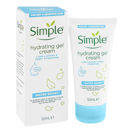 Simple Water Boost Hydrating Gel Cream, 50ml - Main Image