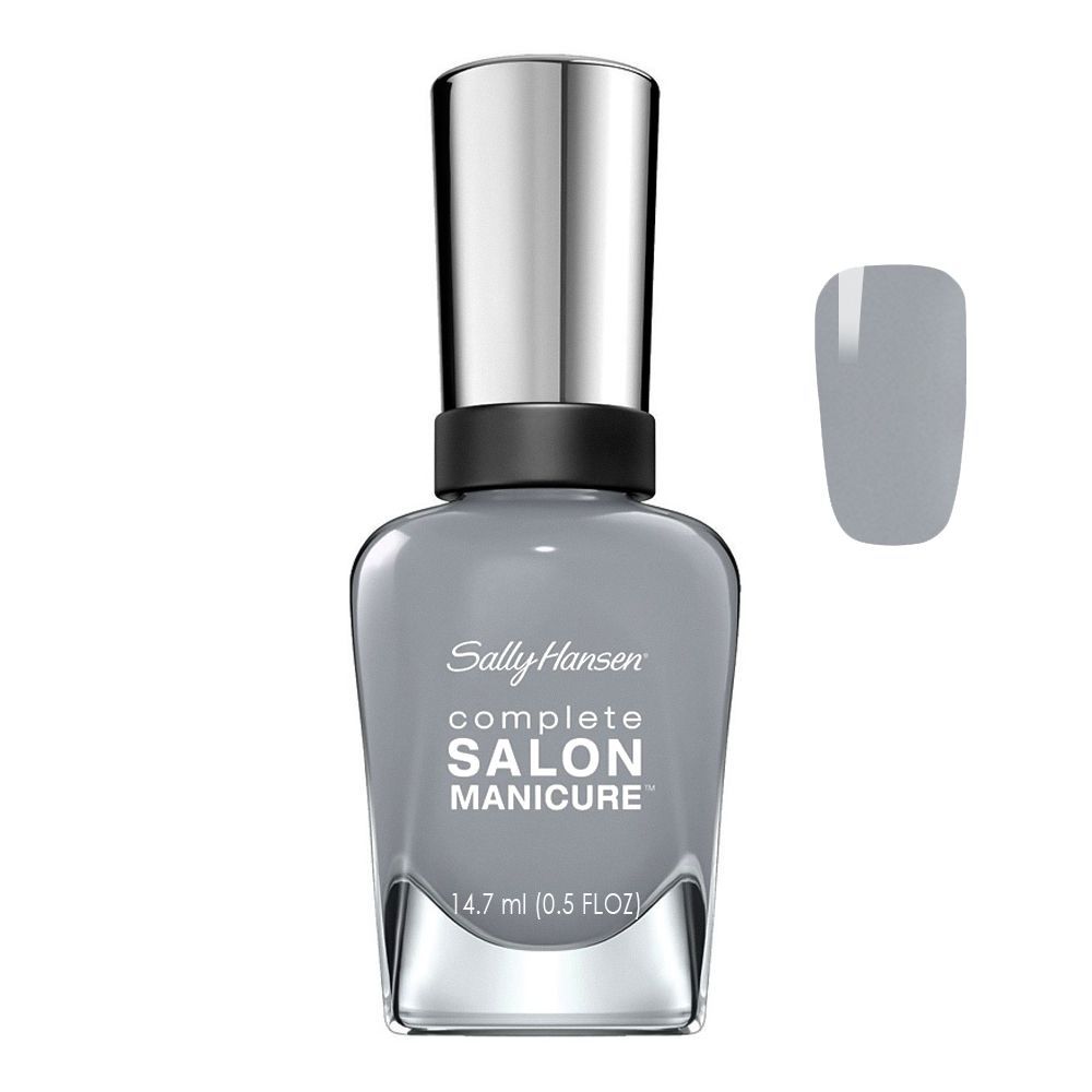 Sally Hansen Complete Salon Manicure Nail Polish, 14.7ml, 014 Grey-Dreaming - Main Image