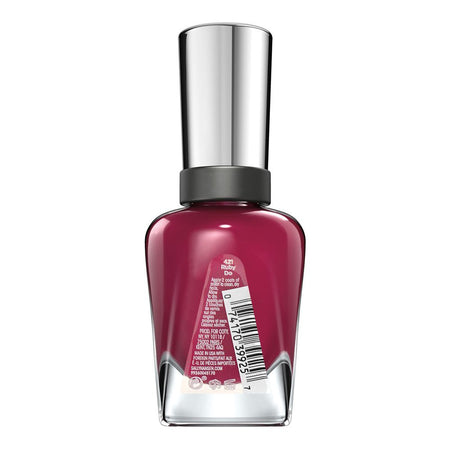 Sally Hansen Complete Salon Manicure Nail Polish, 14.7ml, 421 Ruby Do - Image 2