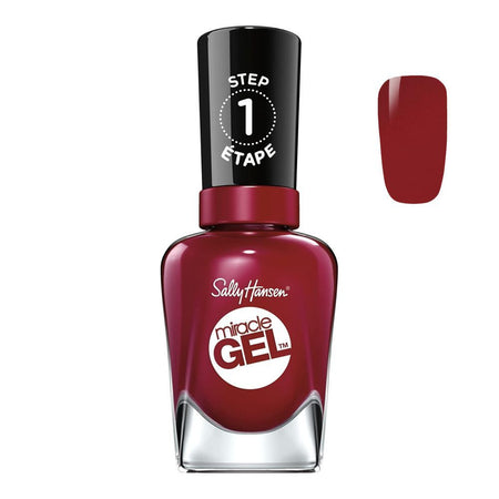 Sally Hansen Miracle Gel Nail Polish, 14.7ml, 440 Dig Fig - Main Image