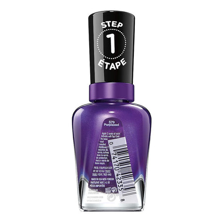 Sally Hansen Miracle Gel Nail Polish, 14.7ml, 579 Purplexed - Image 2