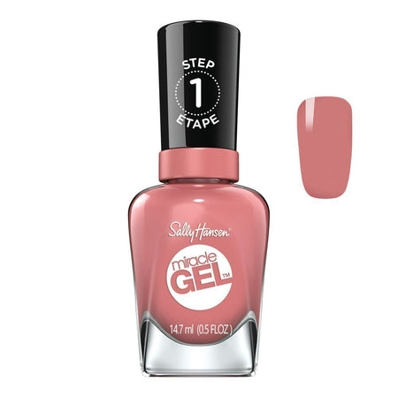 Sally Hansen Miracle Gel Nail Polish, 14.7ml, 244 Mauve-Olous - Main Image