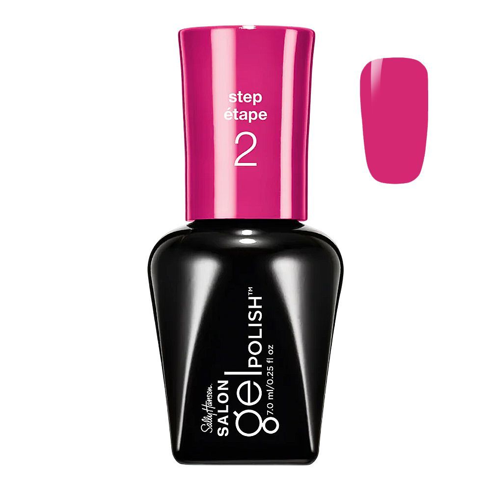 Sally Hansen 2 Step Salon Gel Nail Polish, 4ml, 210 Back To The Fuchsia - Main Image