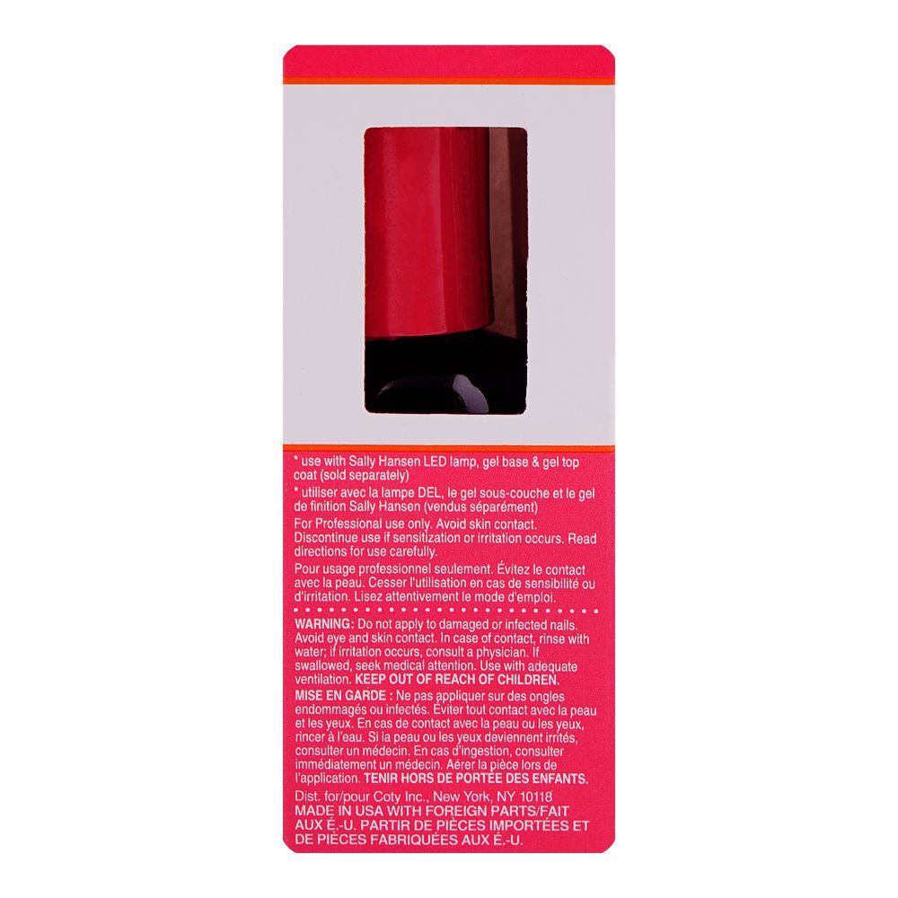 Sally Hansen 2 Step Salon Gel Nail Polish, 4ml, 210 Back To The Fuchsia - Image 3