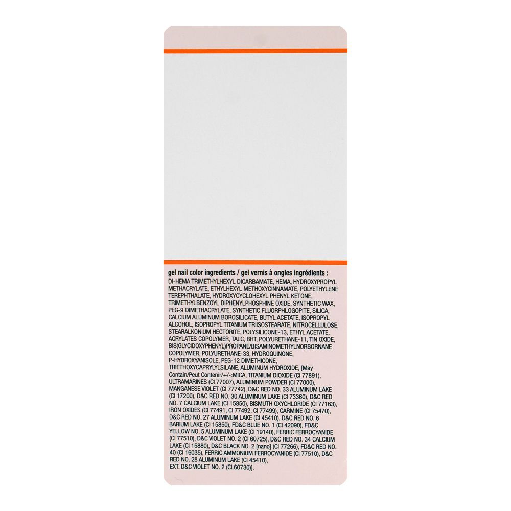 Sally Hansen 2 Step Salon Gel Nail Polish, 4ml, 120 Sheer Ecstasy - Image 4