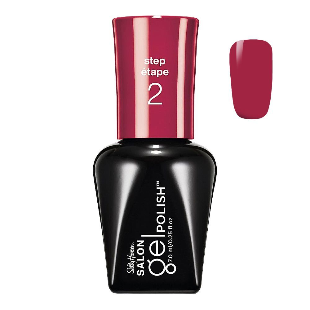 Sally Hansen 2 Step Salon Gel Nail Polish, 4ml, 220 Red My Lips - Main Image