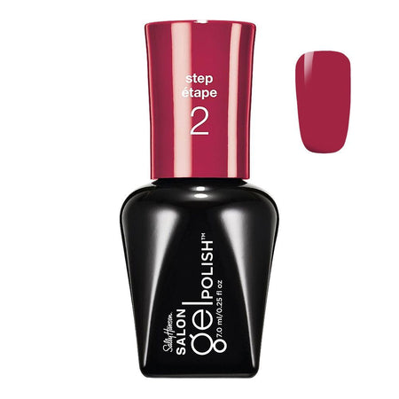 Sally Hansen 2 Step Salon Gel Nail Polish, 4ml, 220 Red My Lips - Main Image