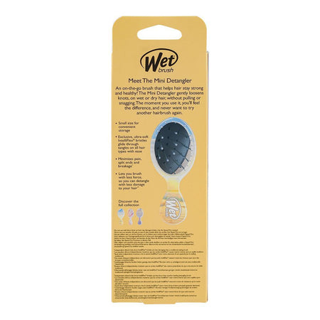 Wet Brush Mini Detangler Hair Brush, Desert Afterglow Blue, BWR832DSTBU - Image 6
