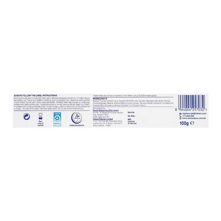 Sensodyne Repair & Protect Extra Fresh Toothpaste, 100g - Image 4