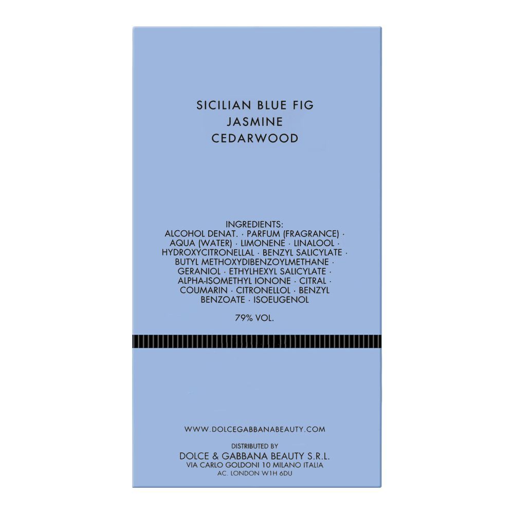 Dolce & Gabbana Blue Jasmine, Eau de Parfum, For Women, 75ml - Image 3