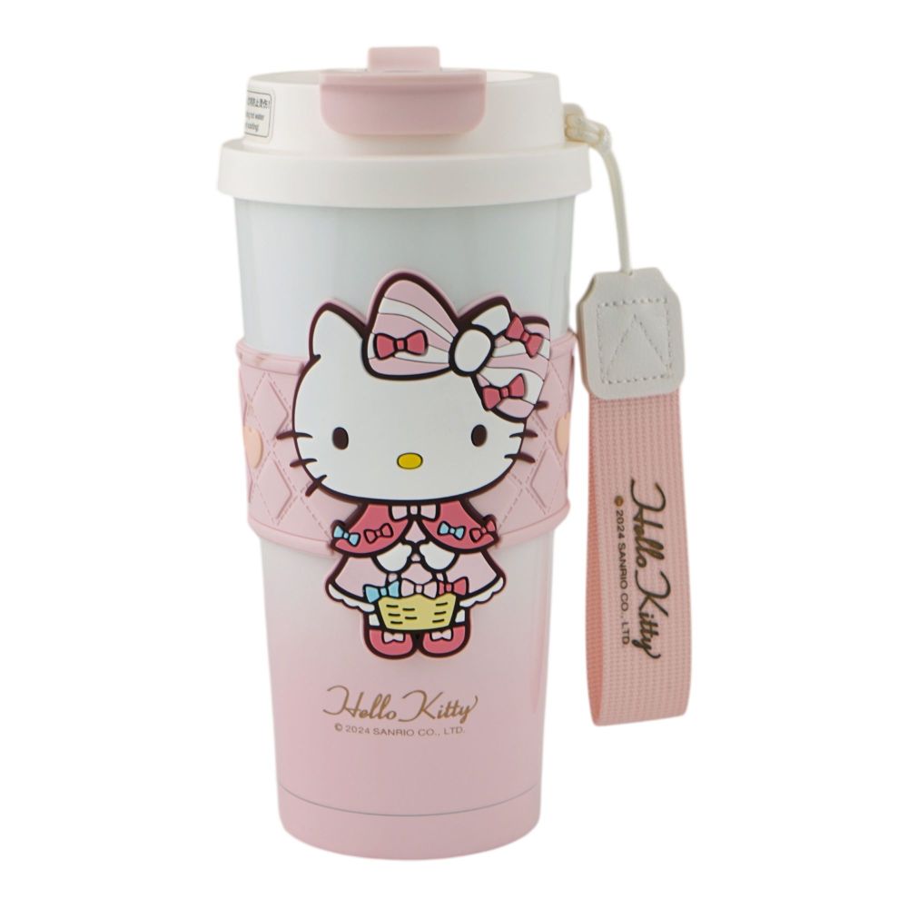 Hello Kitty Vacuum Cup, KT.3195, 520ml, Pink/White, 0001257 - Main Image
