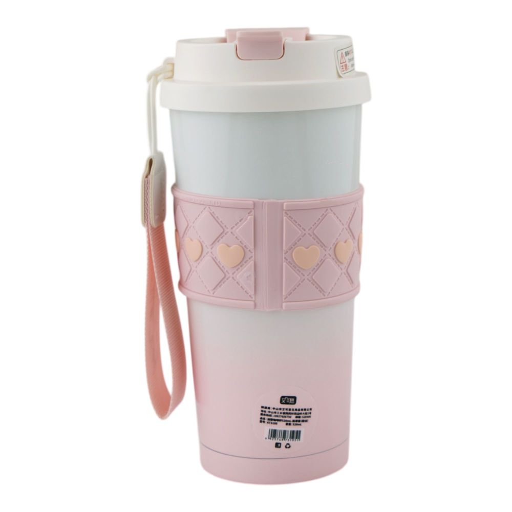 Hello Kitty Vacuum Cup, KT.3195, 520ml, Pink/White, 0001257 - Image 2