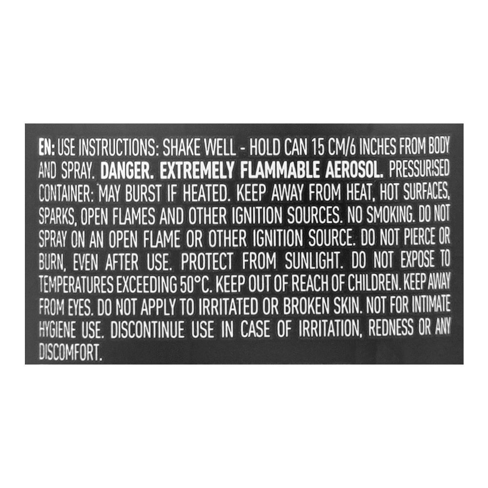 Adidas Team Force 48H Zesty & Intense Deodorant Body Spray, For Men, 150ml - Image 4