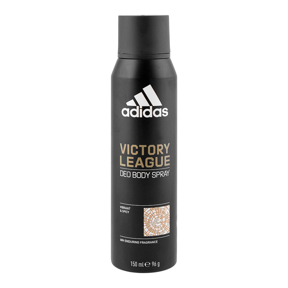 Adidas Victory League 48H Vibrant & Spicy Deodorant Body Spray, For Men, 150ml - Main Image