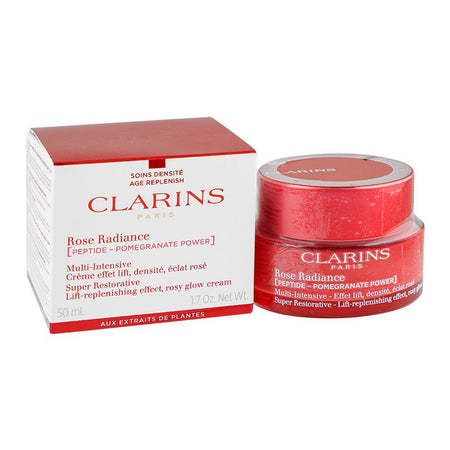 Clarins Paris Rose Radiance Peptide Day Cream, For All Skin Types, 50ml - Main Image